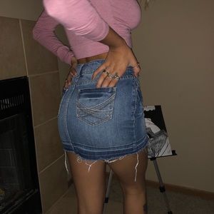 Denim skirt